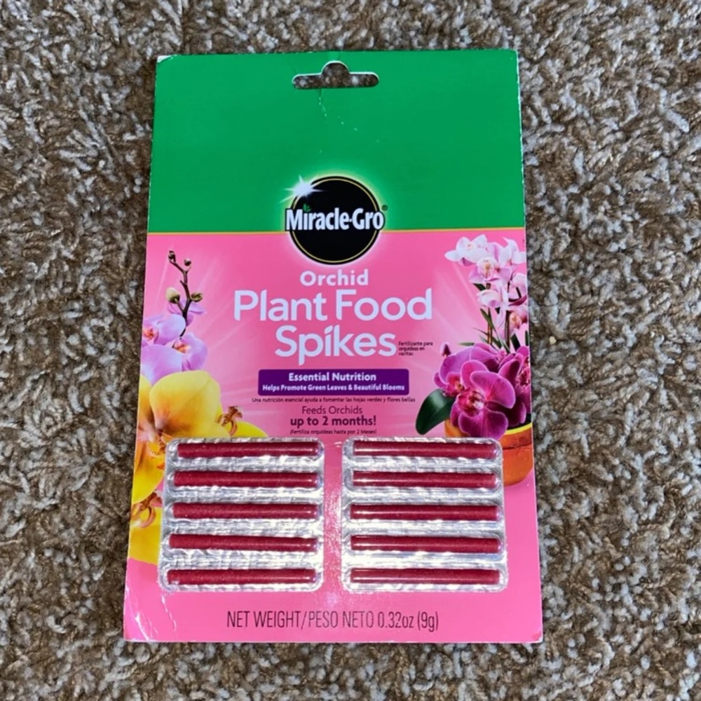Miracle Gro Orchid Plant Food Spikes